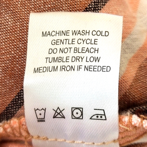 Chloe Rene Summer Boho Jumpsuit Sleeveless Linen Blend Size Petite Large - Picture 14 of 15